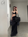 BASERANGE Bamboo Fiber and Cotton Wire-Free Wide-Brimmed Bra Collection Soft Underwear France BAS-BRTR-BL-000-HEI Black BRTR-BL (BRTR)